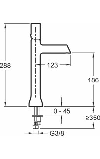 купить Смеситель для раковины Jacob Delafon Toobi E8960-CP Хром в EV-SAN.RU