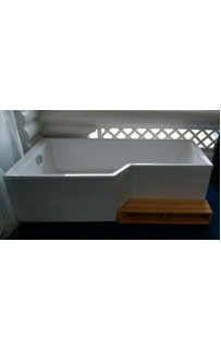 купить Акриловая ванна Jacob Delafon Bain Douche Neo 160x90 L E6D000L-00 без гидромассажа в EV-SAN.RU