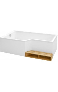 купить Акриловая ванна Jacob Delafon Bain Douche Neo 160x90 L E6D000L-00 без гидромассажа в EV-SAN.RU