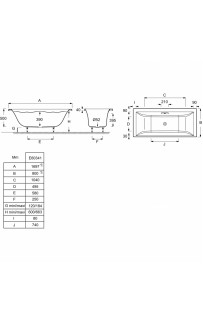 купить Акриловая ванна Jacob Delafon Evok 170x80 E60341-00 без гидромассажа в EV-SAN.RU