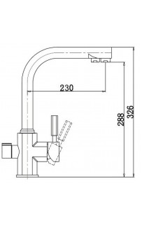 Смеситель для кухни Kaiser Decor 40144 Хром