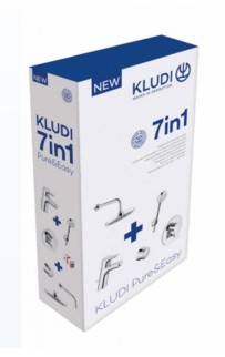 купить Комплект смесителей Kludi Pure&Easy 376300565 Хром в EV-SAN.RU