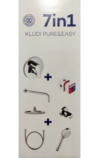 купить Душевая система Kludi Pure&Easy 376400565 Хром в EV-SAN.RU