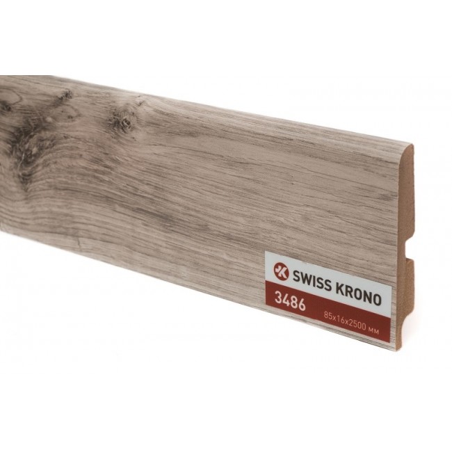 купить Плинтус Kronopol P85 Latino Oak 3486 2500х85х16 мм в EV-SAN.RU