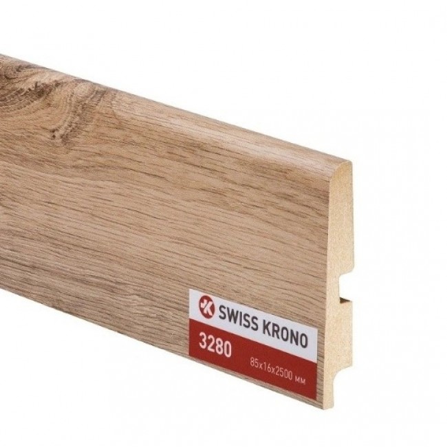 купить Плинтус Kronopol P85 Pacific Oak 3280 2500х85х16 мм в EV-SAN.RU