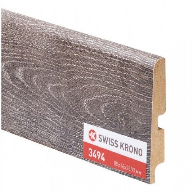 купить Плинтус Kronopol P85 Pepper Oak 3494 2500х85х16 мм в EV-SAN.RU