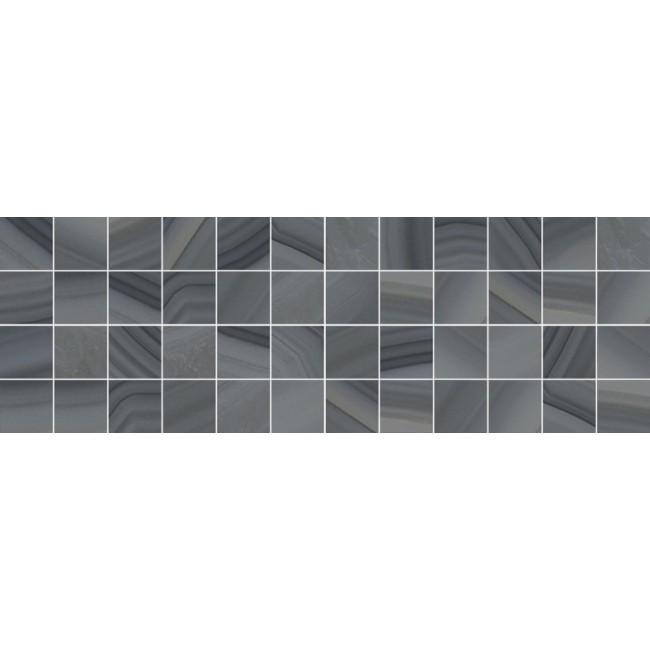 купить Керамический декор Laparet Agat мозаичный серый MM60085 20х60 см в EV-SAN.RU