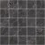 Керамический декор Laparet Olimpus мозаичный чёрный MM34038 25х25 см