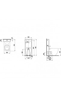 Бачок для унитаза Laufen Universal 8.2866.1.000.881.1 Белый