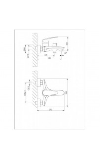 купить Смеситель для ванны Lemark Linara LM0414C Хром в EV-SAN.RU