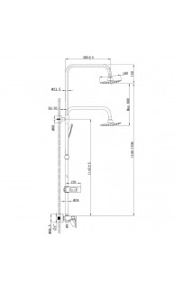 купить Душевая система Lemark Tropic LM7002C Хром в EV-SAN.RU