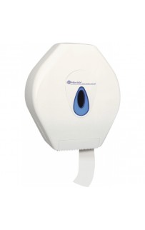 купить Держатель туалетной бумаги Merida Maxi Top BTN101 Белый Синий в EV-SAN.RU