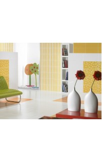 Керамический декор Pamesa Ceramica Agatha 1 Lineas Amarillo 25х50 см