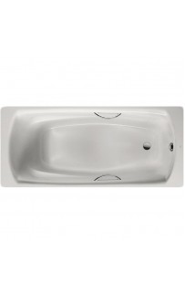 купить Стальная ванна Roca Swing 180x80 2200E0000 с отверстиями для ручек с антискользящим покрытием в EV-SAN.RU