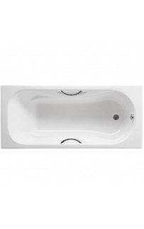купить Чугунная ванна Roca Malibu 150x75 2315G000R с отверстиями для ручек с противоскользящим покрытием в EV-SAN.RU