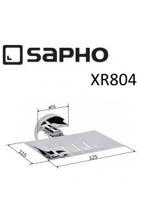 купить Мыльница Sapho X-round XR804 Хром в EV-SAN.RU