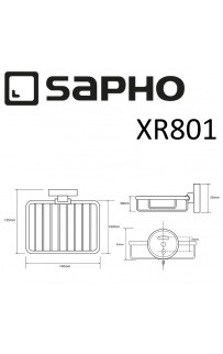 купить Мыльница Sapho X-round XR801 Хром в EV-SAN.RU