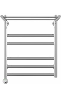 купить Электрический полотенцесушитель Terminus Хендрикс П6 500x596 4660059921273 с полкой Хром в EV-SAN.RU