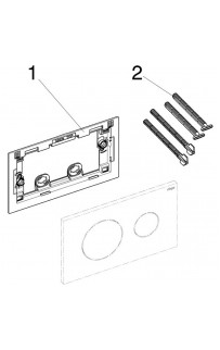 купить Клавиша смыва Viega Prevista Visign for Style 8610.1 773793 Белая матовая в EV-SAN.RU