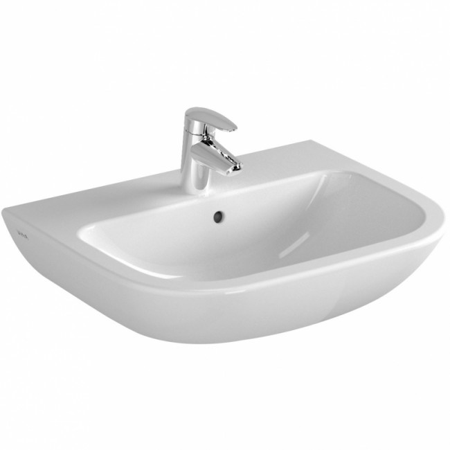 купить Раковина Vitra S20 55 5502B003-0001 Белая в EV-SAN.RU