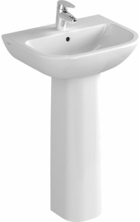 купить Раковина Vitra S20 55 5502B003-0001 Белая в EV-SAN.RU