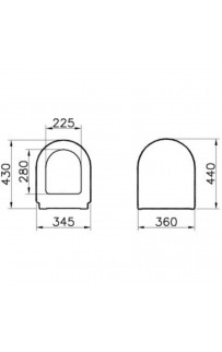 купить Сиденье для унитаза Vitra Zentrum 94-003-009 Белое Микролифт в EV-SAN.RU