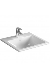 купить Раковина Vitra S20 55 5465B003-0001 Белая в EV-SAN.RU