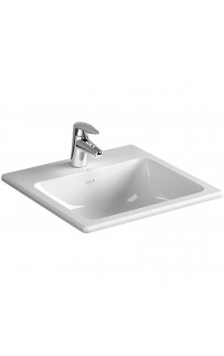 купить Раковина Vitra S20 45 5463B003-0001 Белая в EV-SAN.RU