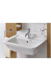 купить Раковина с пьедесталом Vitra Form 300 55 9602B003-7650 Белая в EV-SAN.RU