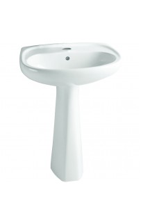 купить Раковина Vitra Normus 55 9600B003-7650 Белая в EV-SAN.RU