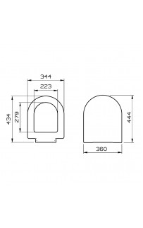 купить Сиденье для унитаза Vitra S 50 72-003-309 с микролифтом в EV-SAN.RU