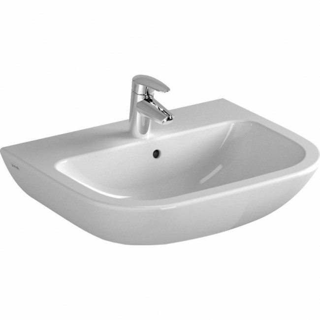 купить Раковина Vitra S20 60 5503B003-0001 Белая в EV-SAN.RU