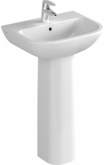 купить Раковина Vitra S20 60 5503B003-0001 Белая в EV-SAN.RU