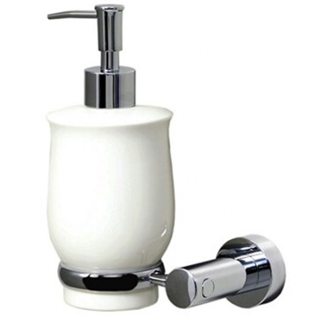 купить Дозатор для жидкого мыла WasserKRAFT K-24299 Хром Белый в EV-SAN.RU
