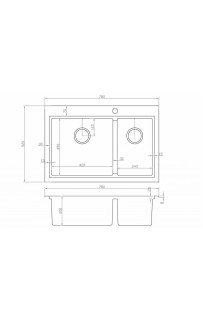 купить Кухонная мойка ZorG Master ZM R-5278-L Нержавеющая сталь в EV-SAN.RU