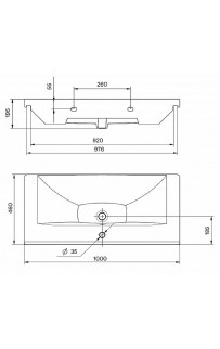 купить Раковина Акватон Santek Миранда 100 1WH302249 Белая в EV-SAN.RU