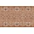 Керамический декор Нефрит Керамика Люкс Коричневый 04-01-1-11-03-15-173-0 31х50 см
